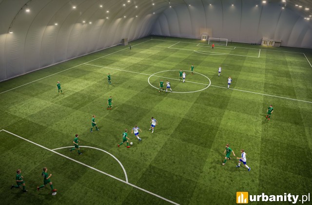 Wrocławskie Centrum Sportu - I etap, wiz. materiały inwestora