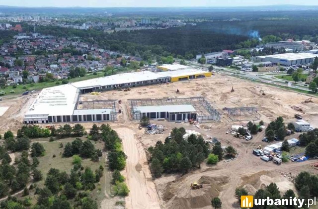 Budowa centrum handlowego BIG Piła, fot. materiały inwestora