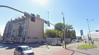 Działka u zbiegu ulic Dyrekcyjnej i Joannitów, fot. google maps