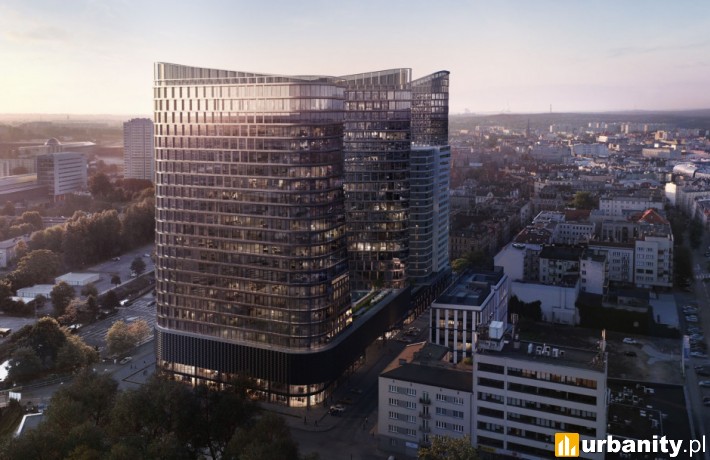 Global Office Park w Katowicach - wizualizacja