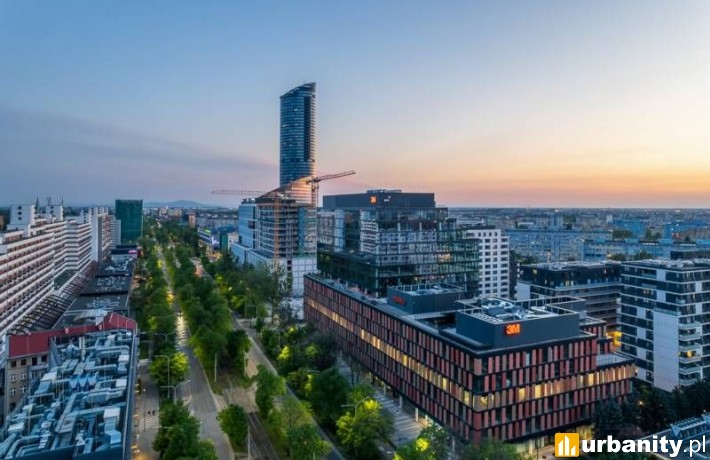MidPoint71 - biurowiec klasy A we Wrocławiu, fot. Echo Investment