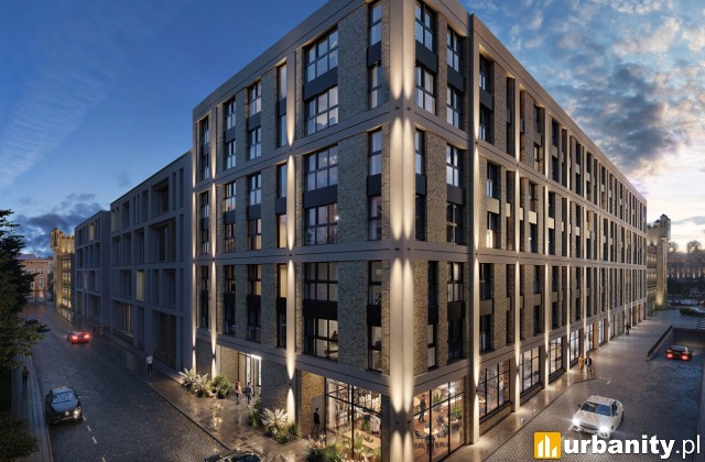 Projekt inwestycji Museo w Gdańsku, wiz. materiały dewelopera