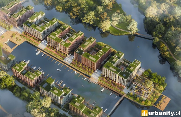 Port Praski z kolejnym projektem. Mieszkania, hala sportowa i zmiany na ulicach, wiz. materiały dewelopera