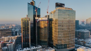 Budowa wieżowca Skyliner II w Warszawie, fot. materiały inwestora