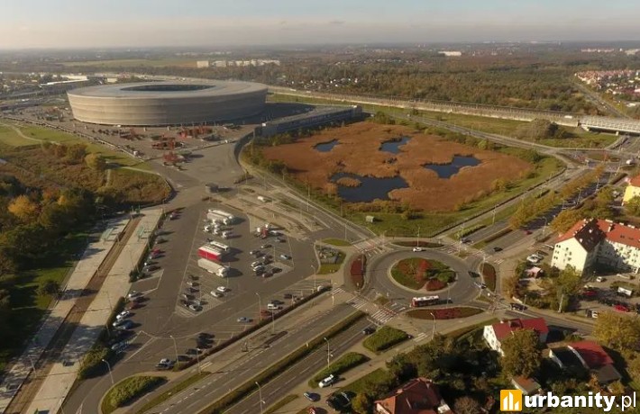 Atrakcyjna działka w sąsiedztwie stadionu we Wrocławiu, fot. UM Wrocław