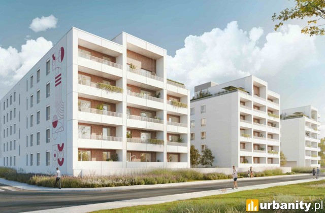 Mokotów Sportowy - Wizja zabudowy planowanej dzielnicy, wiz. materiały dewelopera