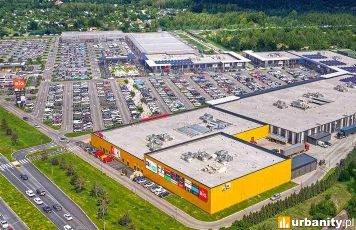 Wizualizacja centrum handlowego BIG Piła, wiz. materiały inwestora
