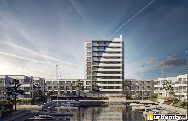 Condohotel Sol Marina w Gdańsku - wizualizacja