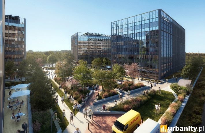 ECO City Katowice, wizualizacja, fot. materiały prasowe