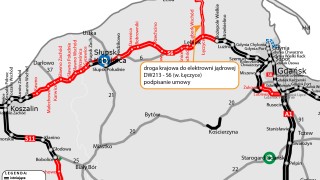 200 mln zł na drogę krajową do pierwszej polskiej elektrowni jądrowej, fot. GDDKiA
