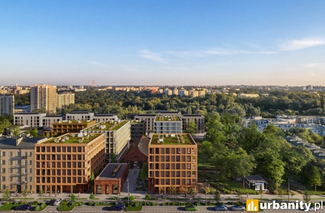 Wizualizacja osiedla Fabryka Perun, wiz. materiały inwestora