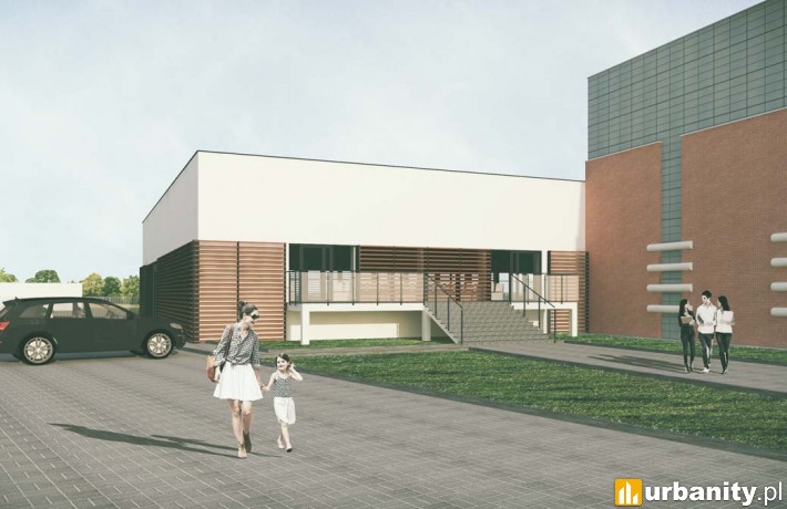 Projekt krytej pływalni w Pruszkowie, fot. Moris Polska