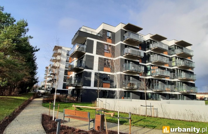 Gotowy budynek II etapu osiedla Miasteczko Jutrzenki, fot. Hochtief