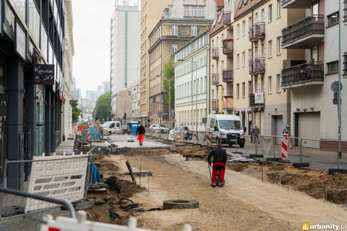 Historyczna ulica na Pradze zmienia swoje oblicze. Efekty prac są już wyraźnie widoczne