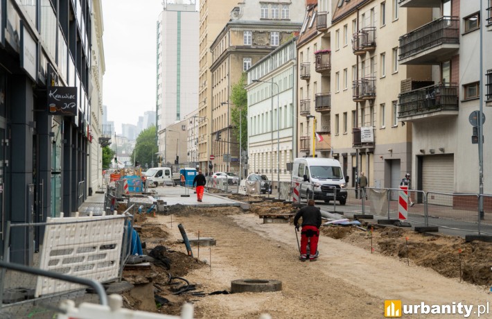 Historyczna ulica na Pradze zmienia swoje oblicze. Efekty prac są już wyraźnie widoczne