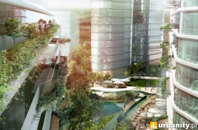 Koncepcja inwestycji PKP Warszawa Gdańska, wiz. X-City