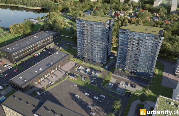 Plaza Tower w Kielcach - wizualizacja