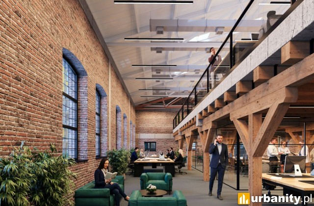 Soho HUB na Kamionku, wizualizacja, wiz. materiały inwestora