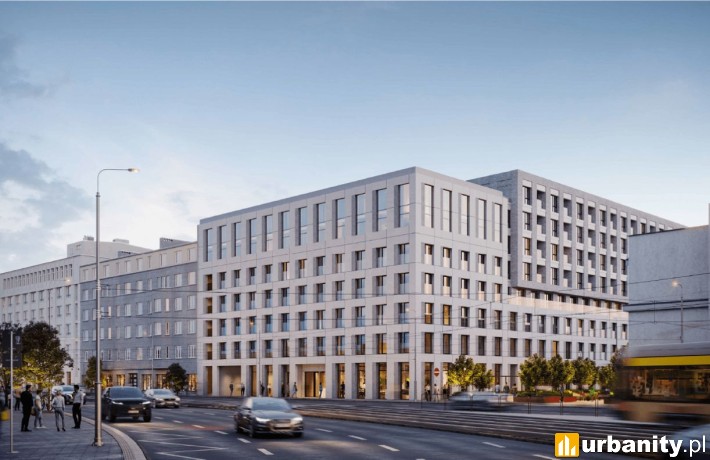 Zamoyskiego 24/26 w Warszawie. Projekt inwestycji, wiz. materiały dewelopera