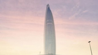 250-metrowy wieżowiec zmienia panoramę stolicy. Najwyższy w kraju