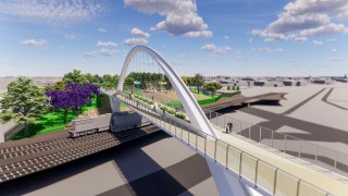 Nowa przestrzeń publiczna nad torami. Powstanie nowy most dla pieszych