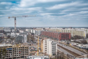 zdjęcie z budowy Legnicka Vita