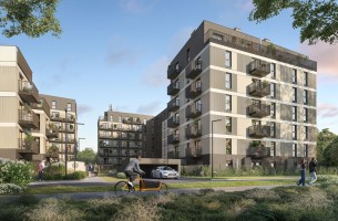 zdjęcie z budowy Ogrody Nałkowskiej