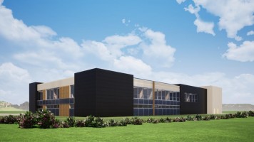 zdjęcie z budowy Hala sportowa