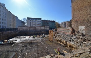 zdjęcie z budowy Traugutta Vita