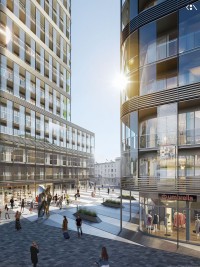 wizualizacje Dwie wieże Czarnowska/Panoramiczna