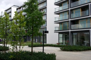 zdjęcie z budowy XIX Dzielnica