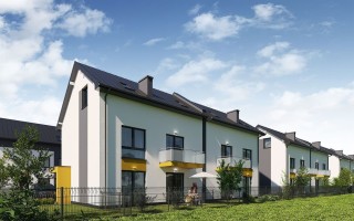 zdjęcie z budowy Kwitnące Osiedle