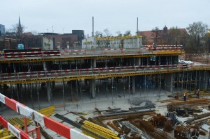 50% podłogi drugiego piętra gotowe