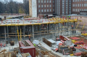 50% podłogi drugiego piętra gotowe