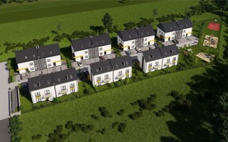 zdjęcie z budowy Kwitnące Osiedle