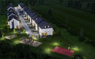 zdjęcie z budowy Kwitnące Osiedle