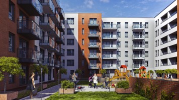 zdjęcie z budowy Okrzei Residence