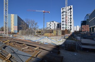 zdjęcie z budowy Nowe Centrum Południowe IV