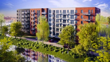 zdjęcie z budowy Okrzei Residence