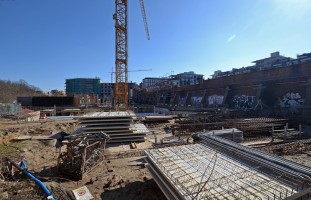 zdjęcie z budowy Apartamenty nad Oławką