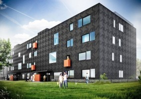 wizualizacje Apartamentowiec Cumulus