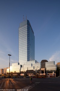 zdjęcie Błękitnego Wieżowca