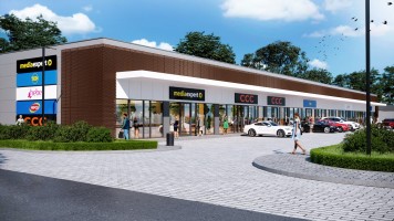 wizualizacje Park Handlowy Modlnica