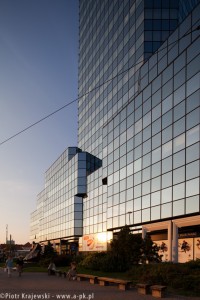 zdjęcie Błękitnego Wieżowca