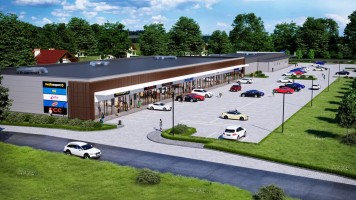 wizualizacje Park Handlowy Modlnica