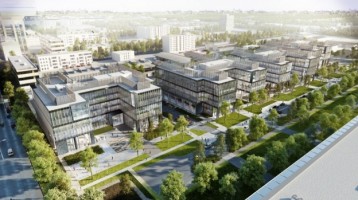 wizualizacje Zespół biurowy Taśmowa