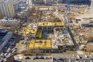 zdjęcie z budowy Apartamenty M7