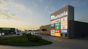 wizualizacje Park handlowy Karuzela
