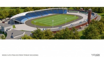 projekt przebudowy stadionu