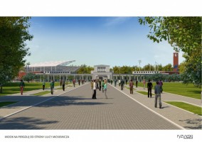 projekt przebudowy stadionu
